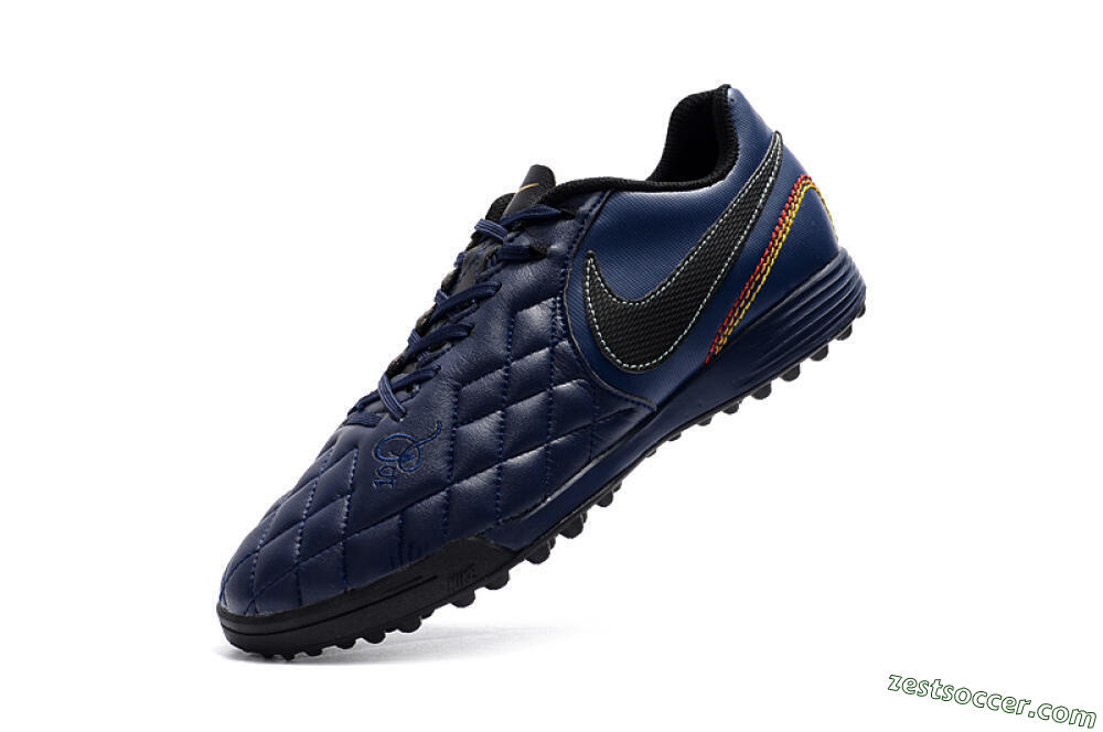 Nike Tiempox Finale 10R TF Low-Tops Soccer Shoes - Blue/Black/Red 8