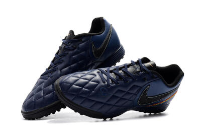 Nike Tiempox Finale 10R TF Low-Tops Soccer Shoes - Blue/Black/Red