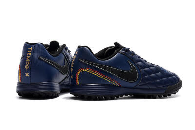 Nike Tiempox Finale 10R TF Low-Tops Soccer Shoes - Blue/Black/Red