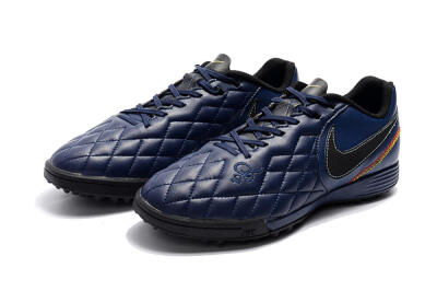 Nike Tiempox Finale 10R TF Low-Tops Soccer Shoes - Blue/Black/Red
