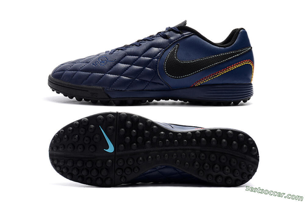 Nike Tiempox Finale 10R TF Low-Tops Soccer Shoes - Blue/Black/Red 1