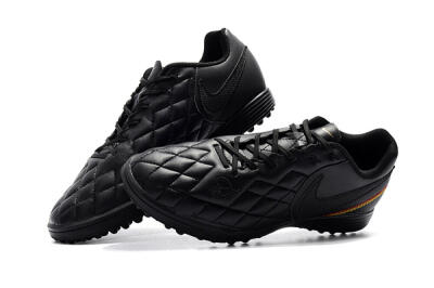 Nike Tiempox Finale 10R TF Low-Tops Soccer Shoes - Black/Red/Yellow