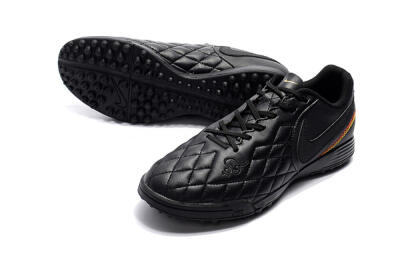 Nike Tiempox Finale 10R TF Low-Tops Soccer Shoes - Black/Red/Yellow