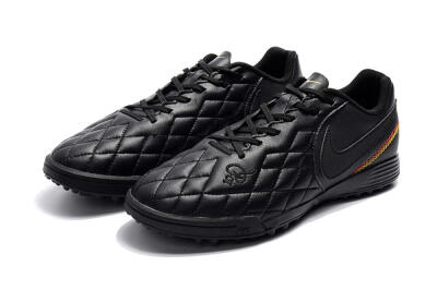 Nike Tiempox Finale 10R TF Low-Tops Soccer Shoes - Black/Red/Yellow