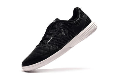 Nike Lunar Gato 2 IC Low-Tops Soccer Shoes - Black/Silver/White