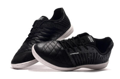 Nike Lunar Gato 2 IC Low-Tops Soccer Shoes - Black/Silver/White