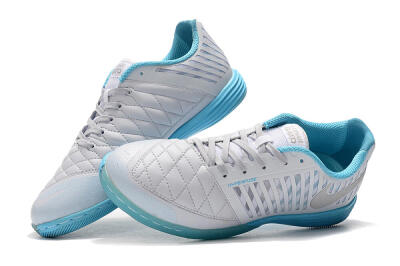 Nike Lunar Gato 2 IC Low-Tops Soccer Shoes - White/Silver/Jade