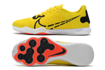 Nike React Gato IC Low-Tops Soccer Shoes - Yellow/Black/White