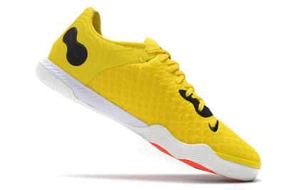 Nike React Gato IC Low-Tops Soccer Shoes - Yellow/Black/White