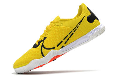 Nike React Gato IC Low-Tops Soccer Shoes - Yellow/Black/White