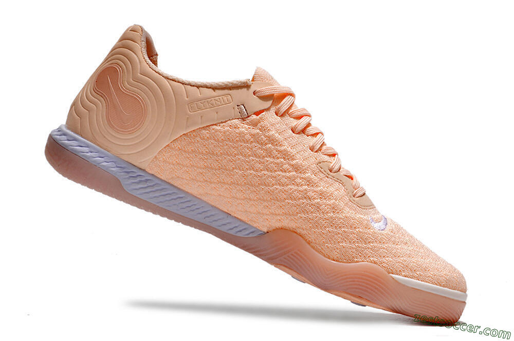 Nike React Gato IC Low-Tops Soccer Shoes - Pink/White 4