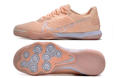 Nike React Gato IC Low-Tops Soccer Shoes - Pink/White