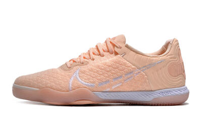 Nike React Gato IC Low-Tops Soccer Shoes - Pink/White