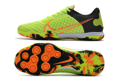 Nike React Gato IC Low-Tops Soccer Shoes - Yellow/Red/Black