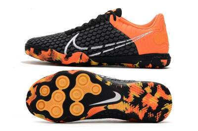 Nike React Gato IC Low-Tops Soccer Shoes - Black/Red/White