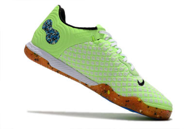 Nike React Gato IC Low-Tops Soccer Shoes - Green/White/Black