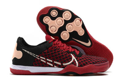 Nike React Gato IC Low-Tops Soccer Shoes - Red/White/Black