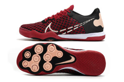 Nike React Gato IC Low-Tops Soccer Shoes - Red/White/Black