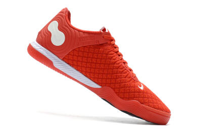 Nike React Gato IC Low-Tops Soccer Shoes - Red/Whtie/Black
