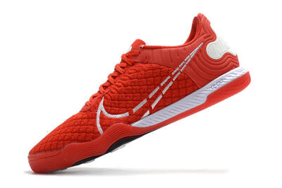 Nike React Gato IC Low-Tops Soccer Shoes - Red/Whtie/Black