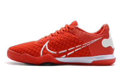 Nike React Gato IC Low-Tops Soccer Shoes - Red/Whtie/Black