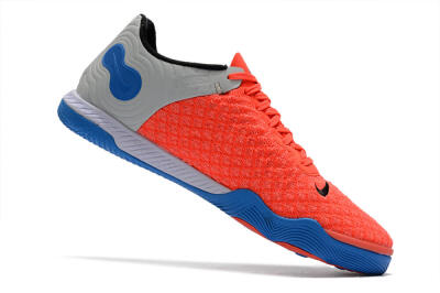 Nike React Gato IC Low-Tops Soccer Shoes - Red/Grey/Blue