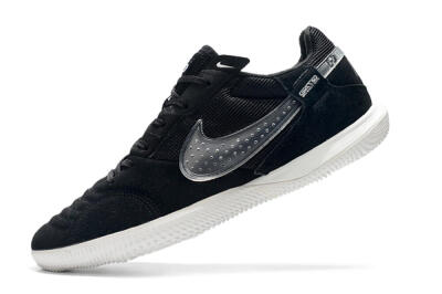 Nike Street Gato IC Low-Tops Soccer Shoes - Black/White