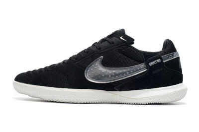 Nike Street Gato IC Low-Tops Soccer Shoes - Black/White