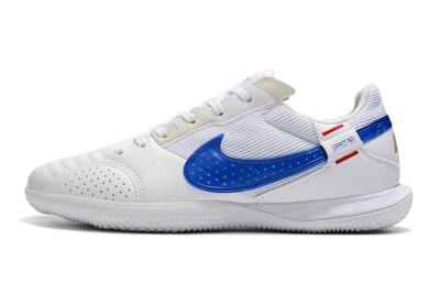 Nike Street Gato IC Low-Tops Soccer Shoes - White/Red/Blue