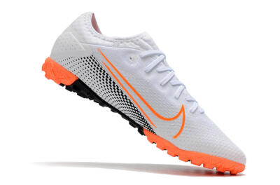 Nike Mercurial Vapor 13 Pro TF Low-Tops Soccer Shoes - White/Red/Black