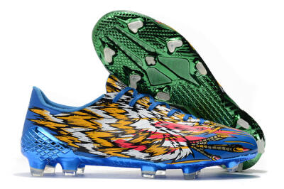 Adidas F50 Adizero Ghosted FG Low-Tops Soccer Cleats - Green/Pink/Yellow