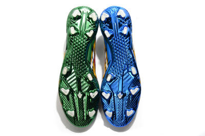 Adidas F50 Adizero Ghosted FG Low-Tops Soccer Cleats - Green/Pink/Yellow