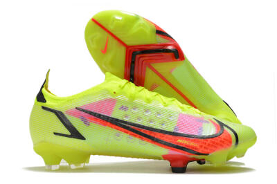 Nike Mercurial Vapor 14 Elite FG Low-Tops Soccer Cleats - Yellow/Red/Black
