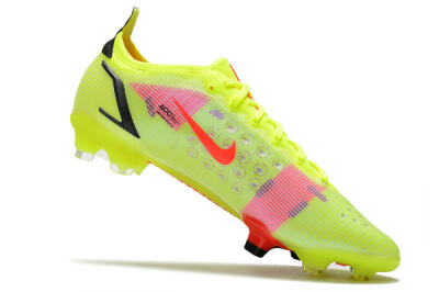 Nike Mercurial Vapor 14 Elite FG Low-Tops Soccer Cleats - Yellow/Red/Black