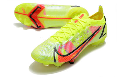 Nike Mercurial Vapor 14 Elite FG Low-Tops Soccer Cleats - Yellow/Red/Black