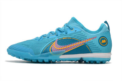 Nike Mercurial Vapor 14 Pro TF Low-Tops Soccer Shoes - Jade/Yellow/Red