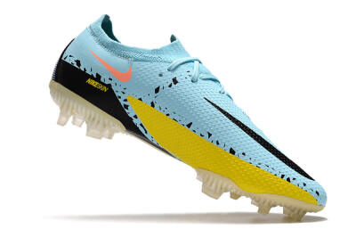 Phantom GT 2 Elite FG Low-Tops Soccer Cleats - Blue/Yellow/Pink