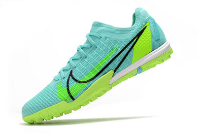 Nike Mercurial Vapor 14 Pro TF Low-Tops Soccer Shoes - Blue/Yellow/Black