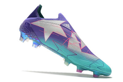 Adidas X Speedflow+ FG Low-Tops Soccer Cleats - Jade/Purple/Pink