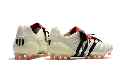 Adidas Predator Mania Champagne FG Low-Tops Soccer Cleats - Gold/Black/Red