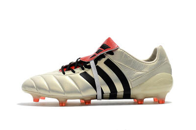 Adidas Predator Mania Champagne FG Low-Tops Soccer Cleats - Gold/Black/Red