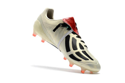 Adidas Predator Mania Champagne FG Low-Tops Soccer Cleats - Gold/Black/Red