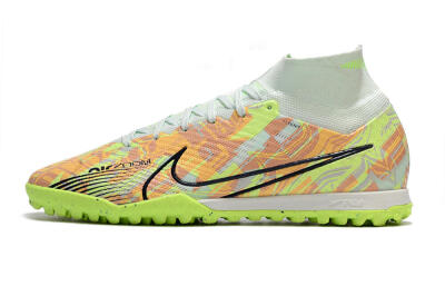 Nike Air Zoom Mercurial Superfly 9 Elite TF High-Tops Soccer Shoes - Yellow/Brown/Black