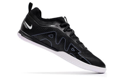 Nike Air Zoom Mercurial Vapor 15 Pro IC Low-Tops Soccer Shoes - Black/White/Yellow