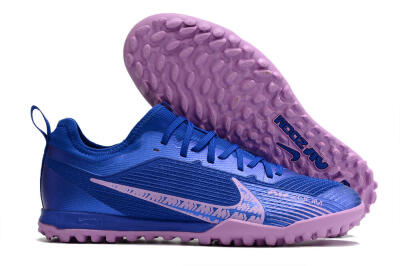Nike Air Zoom Mercurial Vapor 15 Pro TF Low-Tops Soccer Shoes - Blue/Purple
