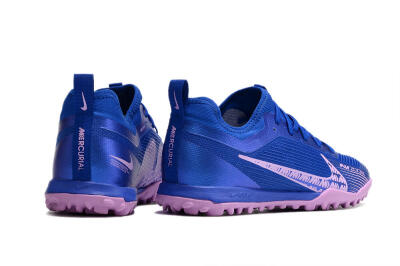 Nike Air Zoom Mercurial Vapor 15 Pro TF Low-Tops Soccer Shoes - Blue/Purple