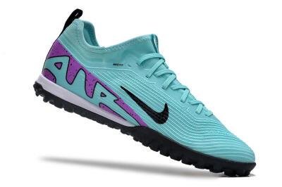 Nike Air Zoom Mercurial Vapor 15 Pro TF Low-Tops Soccer Shoes - Blue/Black/Purple