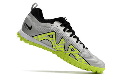 Nike Air Zoom Mercurial Vapor 15 Pro TF Low-Tops Soccer Shoes - Silver/Yellow/Black