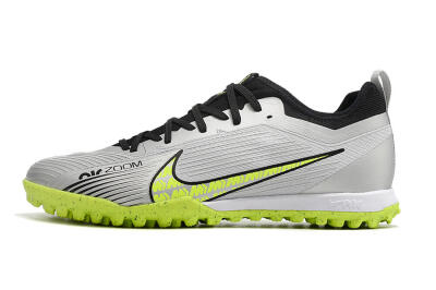 Nike Air Zoom Mercurial Vapor 15 Pro TF Low-Tops Soccer Shoes - Silver/Yellow/Black