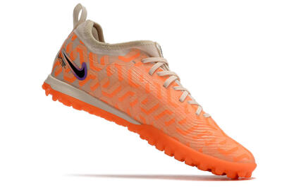 Nike Air Zoom Mercurial Vapor 15 Pro TF Low-Tops Soccer Shoes - Orange/Purple/Black